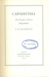 Capodistria: the founder of Greek independence