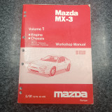 Mazda MX-3 Workshop Manual Volume 1 ( 5/91 1279-10-91E )
