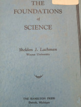 The Foundations of Science