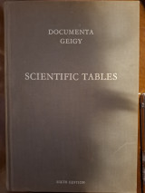 Scientific Tables Focumenta Geigy