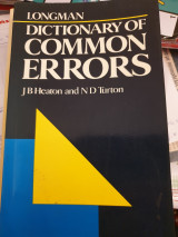 Longman Dictionary of Common Errors
