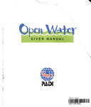 PADI open water diver manual