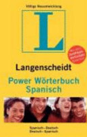 Langenscheidt Power Wörterbuch Spanisch