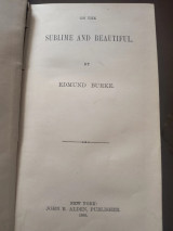 On the sublime and beautiful