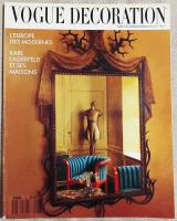 Περιοδικο Vogue decoration 1990 Karl Lagerfeld Ralph Lauren