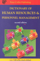 Dictionary of Human Resources & Personnel Management