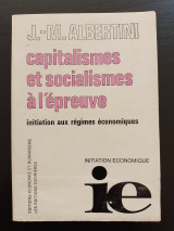 Capitalismes et socialismes à l'épreuve