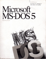 Microsoft MS-Dos 5.0: Operating System ( 2 Books, 3 Floppy Disks ) 1991