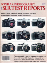 Popular Photography - 1981 SLR Test Reports - $2.95 - ISSN 014024143452