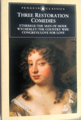 Three restoration comedies