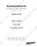 Discovering the Western Past: Since 1500