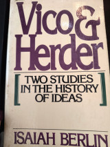 Vico and herder
