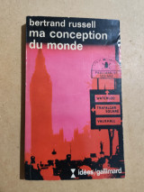 Ma conception du monde