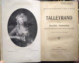 Talleyrand et la Societe Francaise