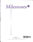 Milestones C: Student Edition