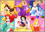 Disney Princess - Ζωγραφική (με αυτοκόλλητα)