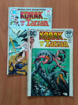 Korak son of Tarzan #54 (1973),#58 (1975)