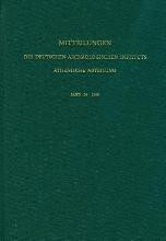 Mitteilungen des Deutschen Archäologischen Instituts, Athenische Abteilung
