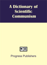 A Dictionary of Scientific Communism