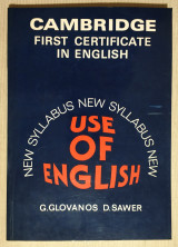 Cambridge First Certificate in English - Use of English - New Syllabus - 1984 - 1η Έκδοση - (Κώδ. Χ095)