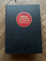 Webster's Third New International Dictionary of the English Language Unabridged