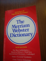 The Merriam Webster Dictionary