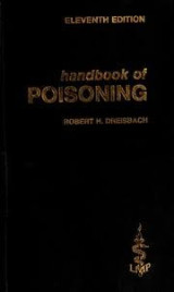 Handbook Of Poisoning By Robert H. Dreisbach Eleventh Edition 1983