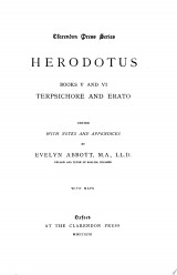Herodotus Books V and VI: Terpsichore and Erato