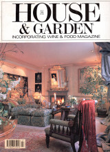 House & Garden, UK, July 1989