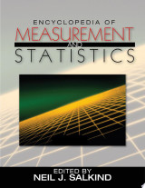 Encyclopedia of Measurement and Statistics