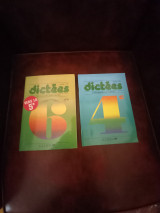2 βιβλία Dictees 4eme 6eme