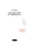 The Collapse of Democracy
