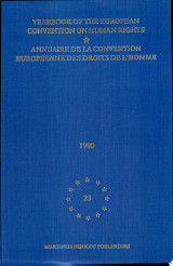 Yearbook of the European Convention on Human Rights, 1980