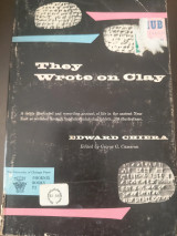 They wrote on clay