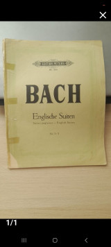 Bach αγγλικες σουιτες νο. 1-3