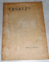 Ersatz? 1953 1η εκδοση Φαιδων ο Πολιτης