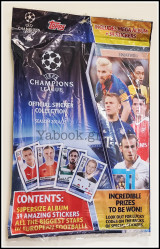 Ccampions League Official Sticker Collection 2016-2017 (Mega Album+39 stickers)