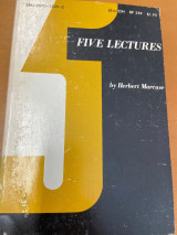 Marcuse: Five Lectures