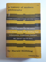 A history of modern philosophy, Vol. II