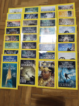 National Geographic, 33 Issues, ( English version ), 1994, 1995, 1996, 1997