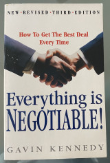Everything is negotiable