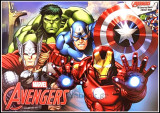Marvel Avengers - Ζωγραφική (με αυτοκόλλητα)