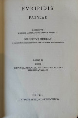 Evripidis Fabvlae: Svpplices, Hercvles, Ion, Troiades, Electra, Iphigenia Tavrica (vol. 2)