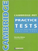 Cambridge PET Practice Tests Teacher’s Book