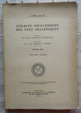Annales géologiques des pays helléniques