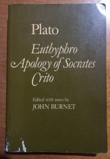 Plato Euthyphro - Apology of Socrates - Crito