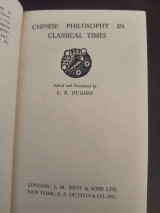 Chinese Philosophy in Classical Times