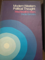 Modern western political thought: Machiavelli to Marx