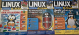 Linux 3 περιοδικά Τεύχη νο 2, 3 και 4