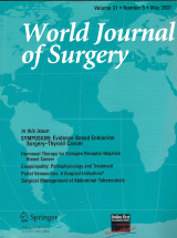 World Journal of Surgery, Volume 31, issue 5, May 2007